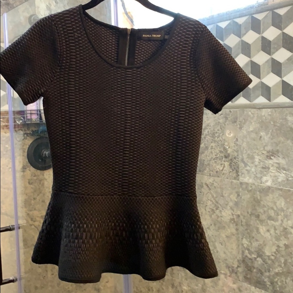 Black Formal Ivanka Blouse